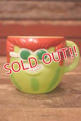 ct-230503-14 Pillsbury / 1970's Funny Face Plastic Mug "With it Watermelon"