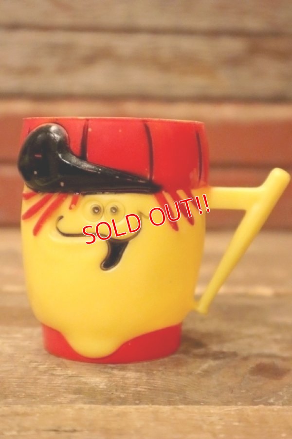 画像1: ct-230503-14 Pillsbury / 1960's Funny Face Plastic Mug "Lefty Lemon"