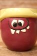 画像2: ct-231206-26 Pillsbury / 1960's Funny Face Plastic Mug "Goofy Grape" (2)