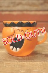 ct-231206-24 Pillsbury / 1970's Funny Face Plastic Mug "Jolly Olly Orange"