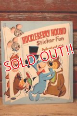 ct-231001-53 Huckleberry Hound / Whitman 1959 Sticker Fun Book