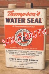 dp-230901-120 Thompson's WATER SEAL / Vintage U.S. One Gallon Can