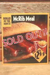 dp-230901-45 McDonald's / 1994 Translite "McRib Meal"