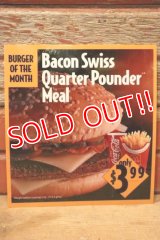 dp-230901-45 McDonald's / 1993 Translite "Bacon Swiss Quarter Pounder Meal"