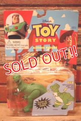 ct-231101-28 TOY STORY / THINKWAY 1990's Rex Action Figure