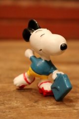 ct-231101-45 Snoopy / Schleich PVC Figure "Roller Skates"