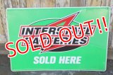 dp-231012-24 INTERSTATE BATTERIES / 1990's Metal Sign