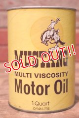 dp-231012-48 MUSTANG / MULTI VISCOSITY U.S. ONE QUART MOTOR OIL CAN