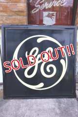 dp-230901-113 GENERAL ELECTRIC / Large Plastic Sign