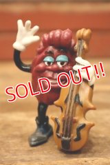 ct-151027-11 The California Raisins / 1988 PVC Figure "Bass Player"