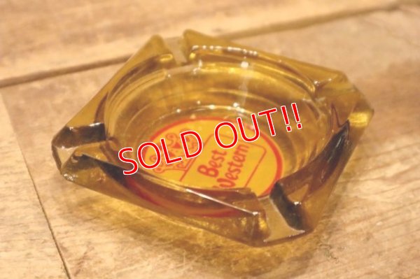 画像4: dp-240214-22 Best Western / Vintage Glass Ashtray