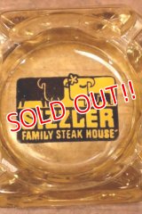 dp-240124-21 SIZZLER FAMILY STEAK HOUSE / Vintage Glass Ashtray