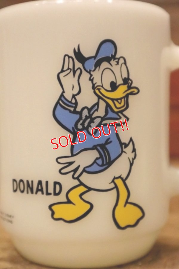 画像2: ct-240214-05 Donald Duck / Anchor Hocking 1980's 9oz Mug