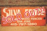 dp-240207-22 SILVA FENCE Metal Sign