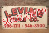 dp-240207-22 LEVINE FENCE CO. Metal Sign