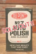 dp-240207-07 DU PONT / No7 AUTO POLISH AND CLEANER CAN