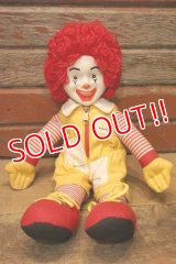 ct-240214-24 McDonald's / Ronald McDonald 1980's Doll