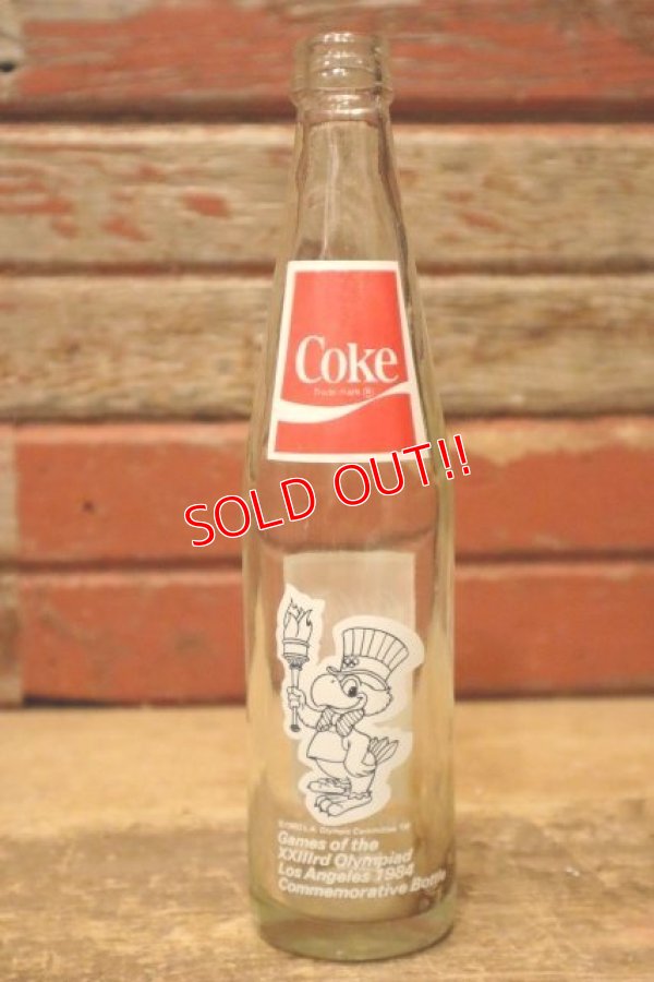 画像1: dp-230101-65 Games of the XXXIIIrd Olympiad Los Angels / 1984 Coca Cola Bottle