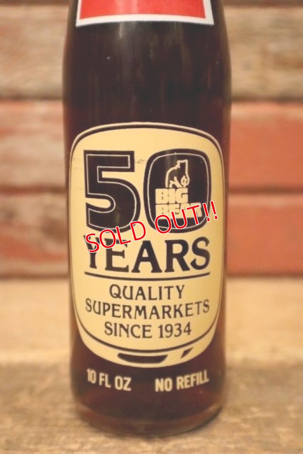 画像2: dp-240207-12 BIG BEAR SUPERMARKETS / 1984 50 YEARS Coca Cola Bottle