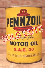 dp-240207-18 PENNZOIL / SAE-30 One U.S. Quart Can