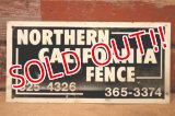 dp-240207-22 NORTHERN CALIFORNIA FENCE Metal Sign