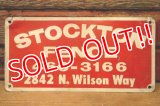 dp-240207-22 STOCKTON FENCE Metal Sign