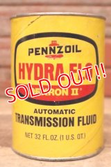 dp-230901-120 PENNZOIL / HYDRA FLO DEXRON II AUTOMATIC TRANSMISSION FLUID One U.S.Quart Oil Can