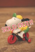 ct-240214-195 Snoopy / Schleich PVC Figure "Bicycle"