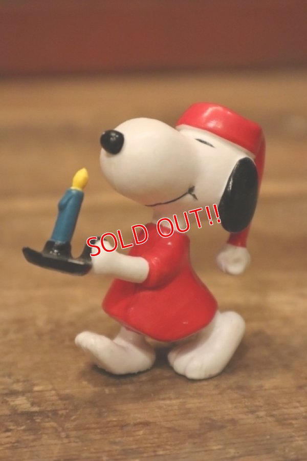 画像1: ct-240214-195 Snoopy / Schleich PVC Figure "Night Candle"