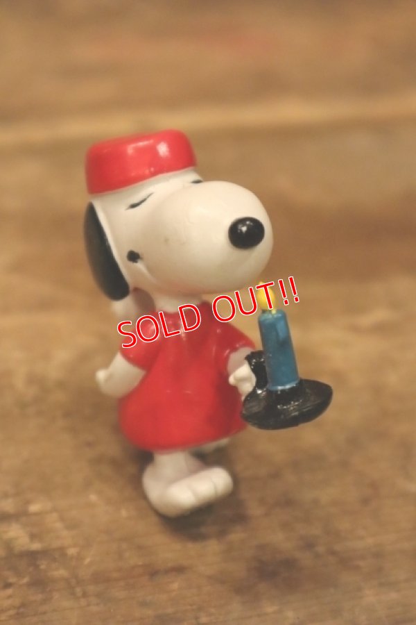 画像2: ct-240214-195 Snoopy / Schleich PVC Figure "Night Candle"