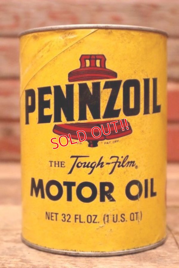 画像1: dp-240207-18 PENNZOIL / MOTOR OIL One U.S. Quart Can