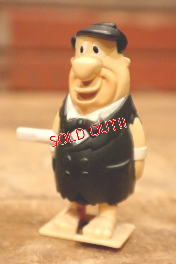 画像1: ct-240214-73 Fred Flintstone / BURGER KING 1990's Wind Up Toy