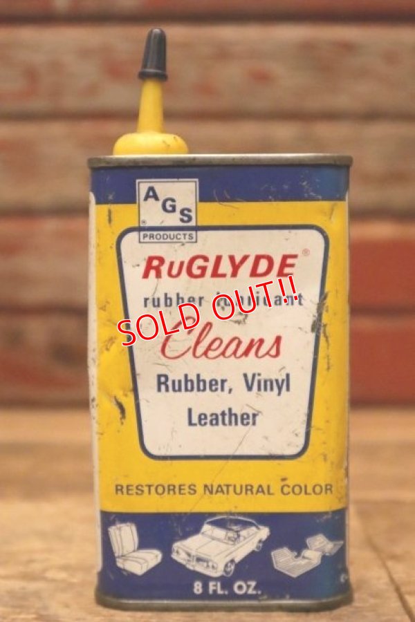 画像1: dp-231012-111 RU-GLYDE Rubber Lubricant Cleans / Vintage Handy Can