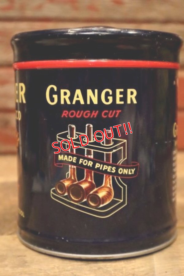 画像2: ct-230101-20 GRANGER / 1940's-1950's Pipe Tobacco Tin Can