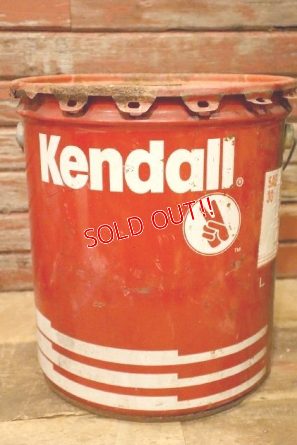 画像1: dp-240301-25 Kendall / 1970's 5 U.S.GALLONS CAN