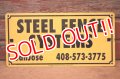 dp-240207-22 STEEL  FENCE SYSTEMS Metal Sign