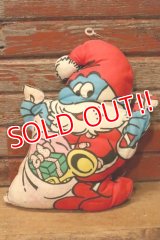 ct-240214-83 Papa Smurf / 1980's Pillow Doll