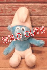 ct-220719-76 Smurf / 1980's Plush Doll