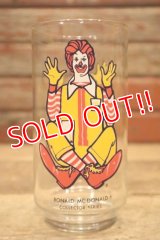 gs-240207-13 McDonald's / 1970's Collector Series Glass "Ronald McDonald"