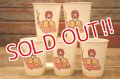 ct-150401-11 McDonald's / Ronald McDonald 1970's Wax Paper Cups (5個セット)