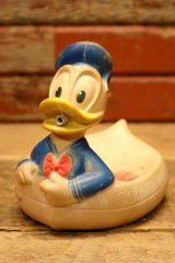 ct-240301-28 Donald Duck / Sun Rubber 1950's Floating Soap Dish