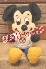 ct-240418-33 Mickey Mouse / 1970's Mickey Mouse Club Plush Doll