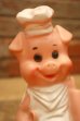 画像2: ct-240418-08 DREAMLAND 1962 Chef Pig Squeaky Doll (2)