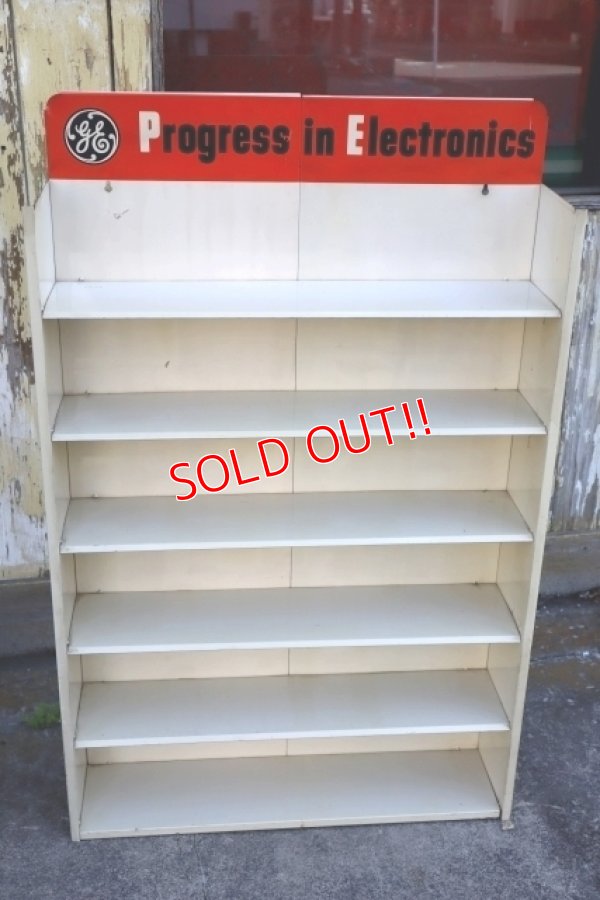 画像1: dp-240321-19 GENERAL ELECTRIC / Store Display Metal Rack