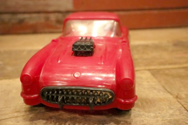 画像2: dp-240124-45 TOOTSIETOY / Chevrolet 1957 Corvette Plastic Car