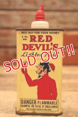 dp-240508-73 RED DEVIL'S Lighter Fluid 4 FL.OZ Handy Oil Can