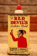 画像1: dp-240508-73 RED DEVIL'S Lighter Fluid 4 FL.OZ Handy Oil Can (1)