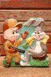 画像1: ct-240301-19 Bugs Bunny & Elmer Fudd / JANEX CORP. 1970's Talking Coin Bank (1)