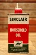 画像1: dp-240508-43 SINCLAIR / HOUSEHOLD OIL Handy Can (1)