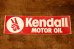 画像1: dp-240508-124 ※大量入荷！Kendall MOTOR OIL / 1990's〜Sticker (S) (1)